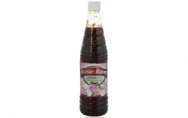 Natraj Natural & Organic Rose Beer Sharbat  Bottle  900 millilitre